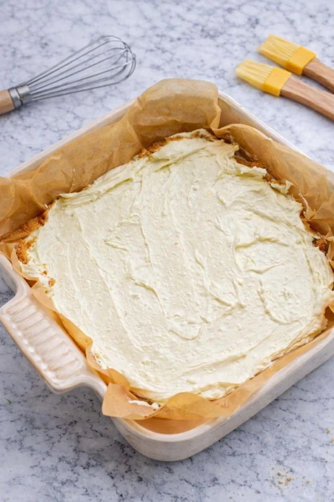 Spring Lemon Cheesecake Squares