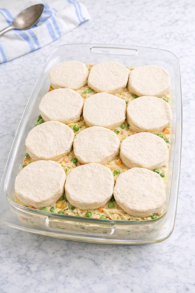 Easy Homemade Chicken Pot Pie Casserole Recipe