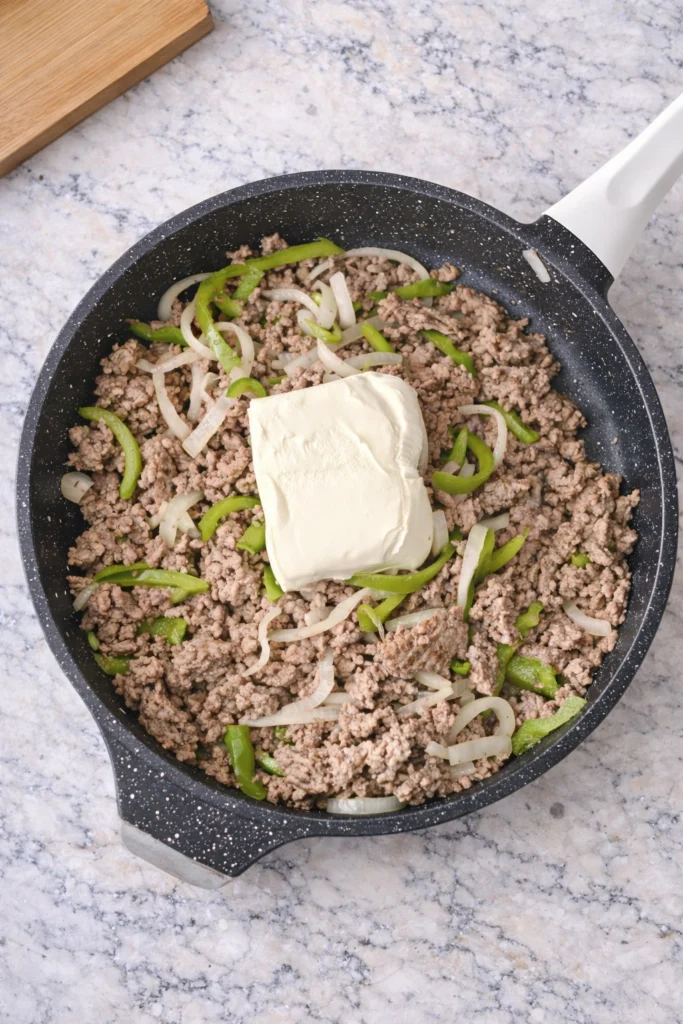 Keto Philly Cheesesteak Roll Ups