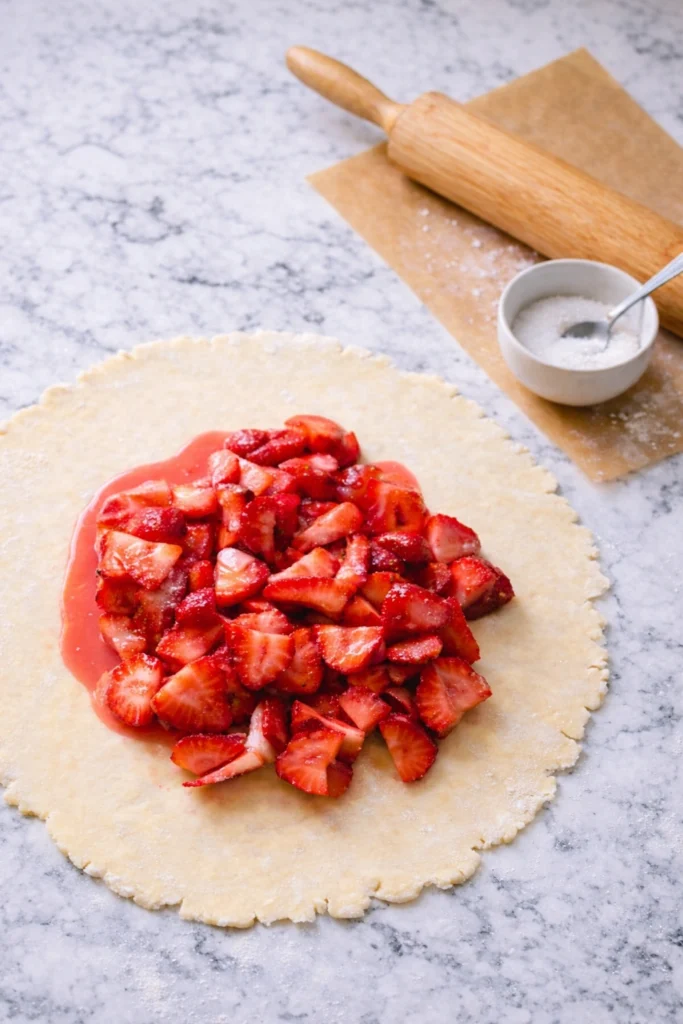 Strawberry Galette