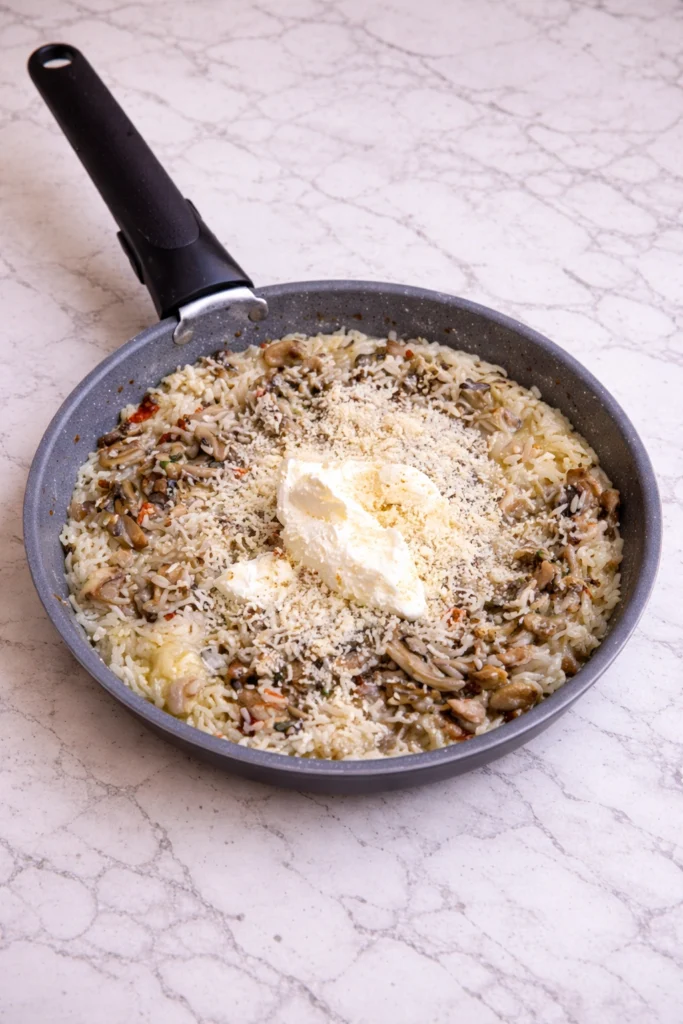 Creamy Mushroom Risotto