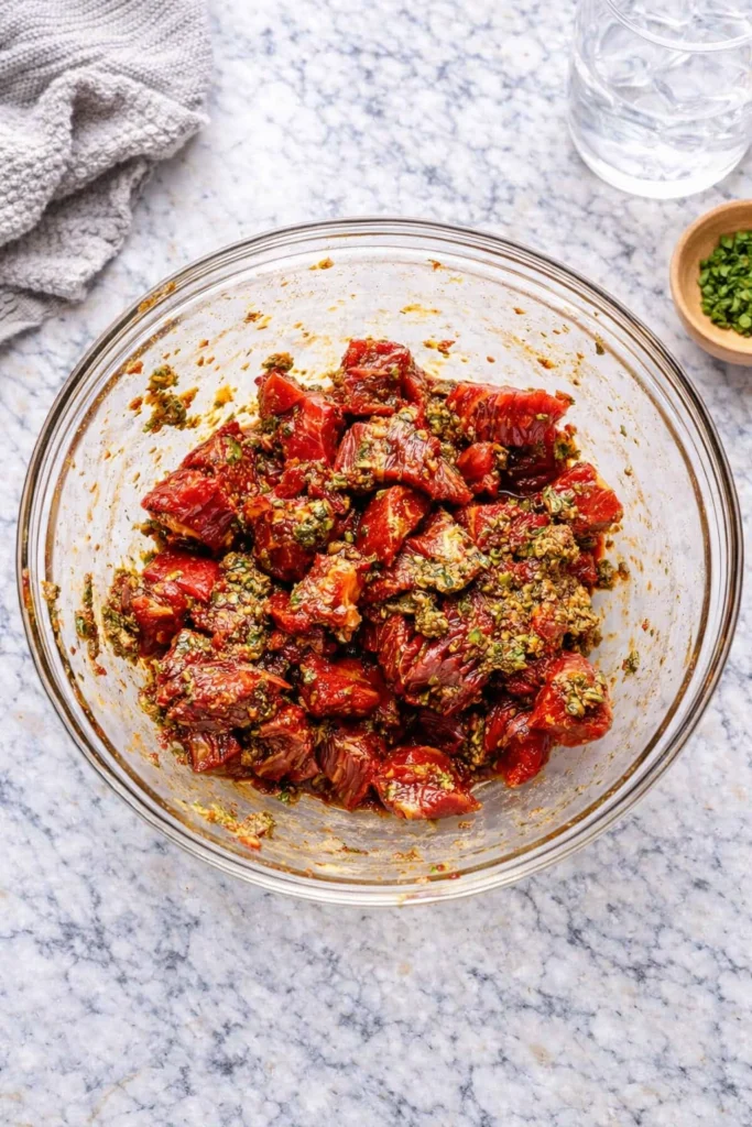 Creamy Garlic Butter Steak and Potatoes Skillet