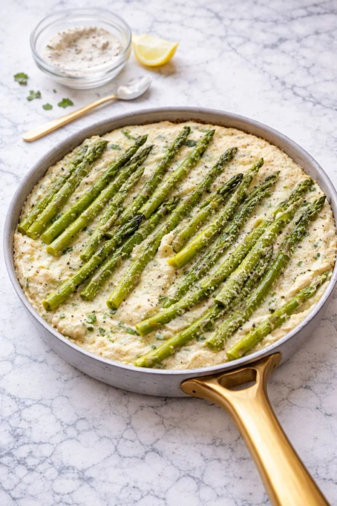Asparagus Soufflé Frittata