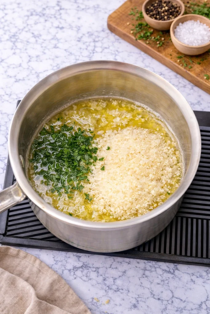 Garlic Parmesan Chicken Skewers