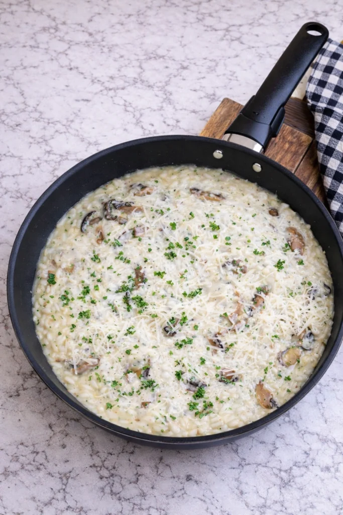 Creamy Mushroom Risotto