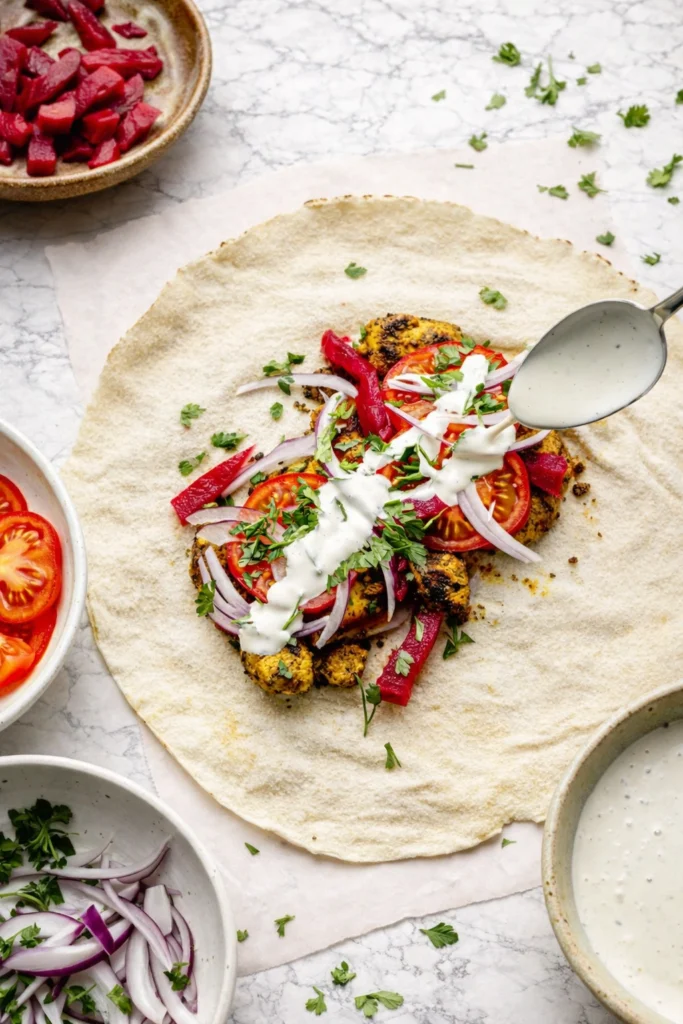 Chicken Shawarma Wraps