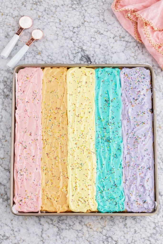 Easter Egg Sugar Cookie Bars