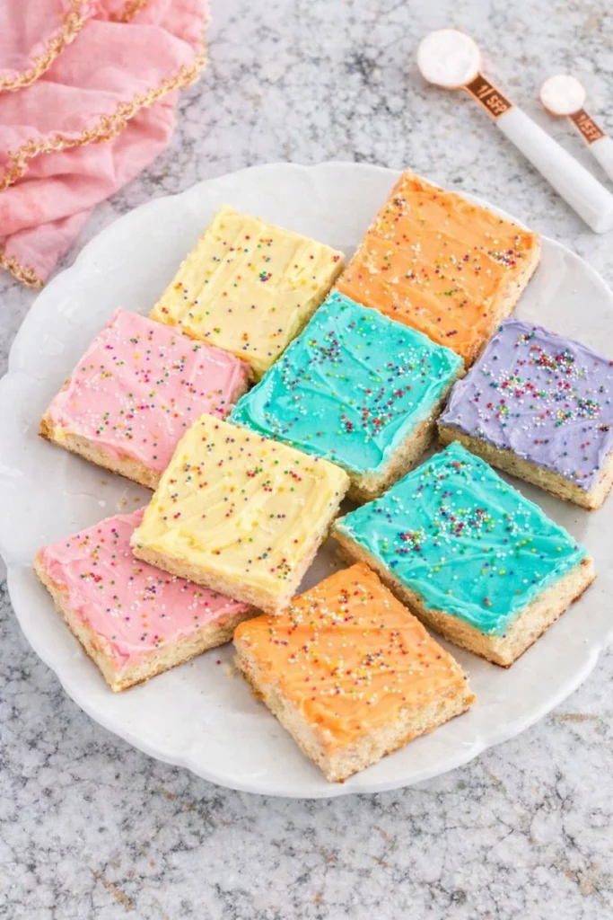 Easter Egg Sugar Cookie Bars