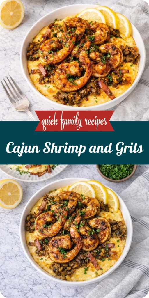 Cajun Shrimp and Grits
