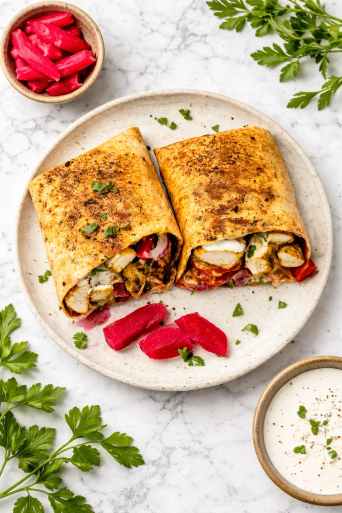 Chicken Shawarma Wraps