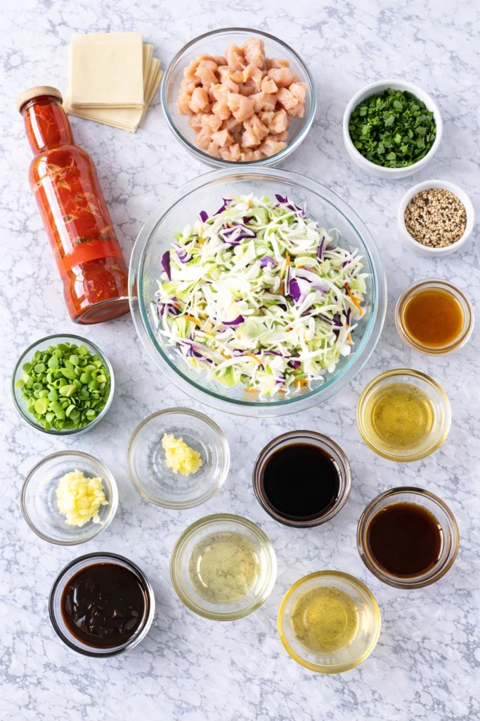 Crispy Chicken Wonton Tacos