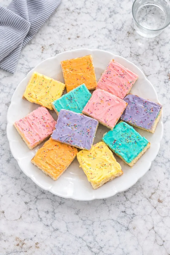 Easter Egg Sugar Cookie Bars