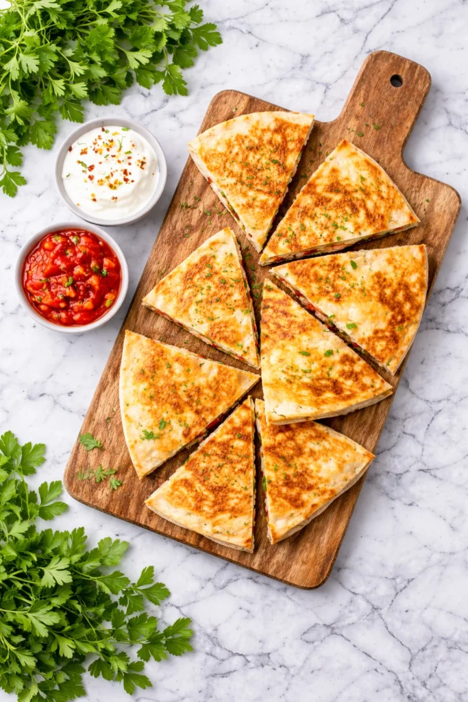 Easy Chicken Quesadillas