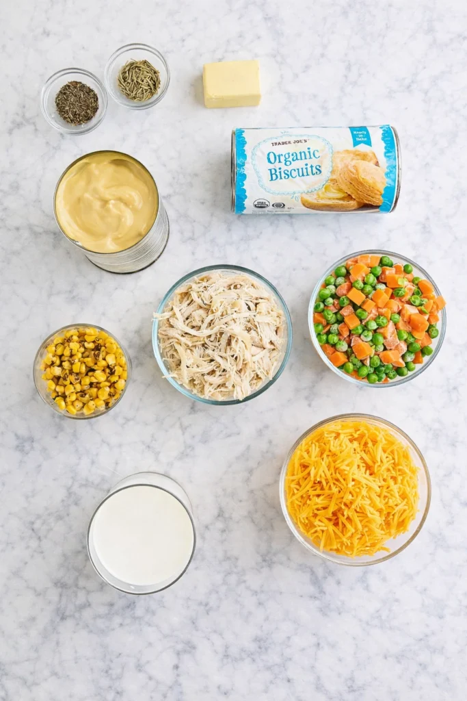 Easy Homemade Chicken Pot Pie Casserole Recipe