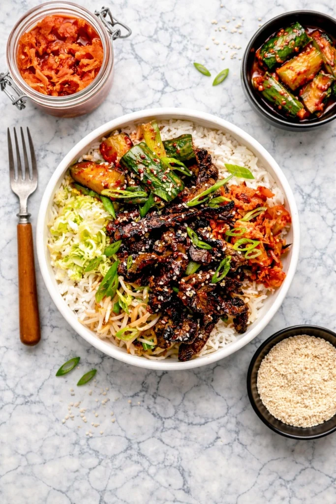 Korean Beef Bulgogi Bowls