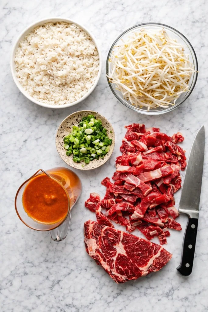 Korean Beef Bulgogi Bowls