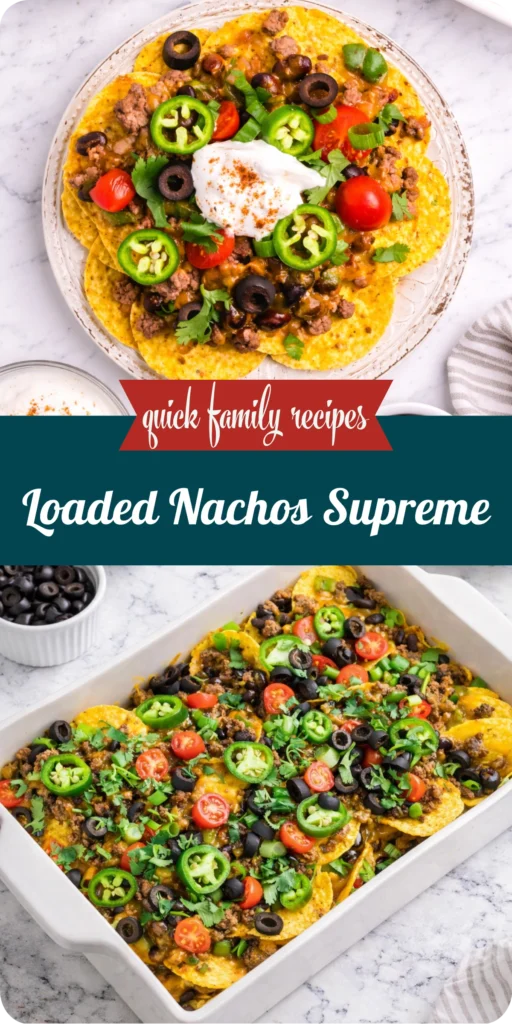 Loaded Nachos Supreme