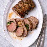 Roast Leg of Lamb with Rosemary &Garlic