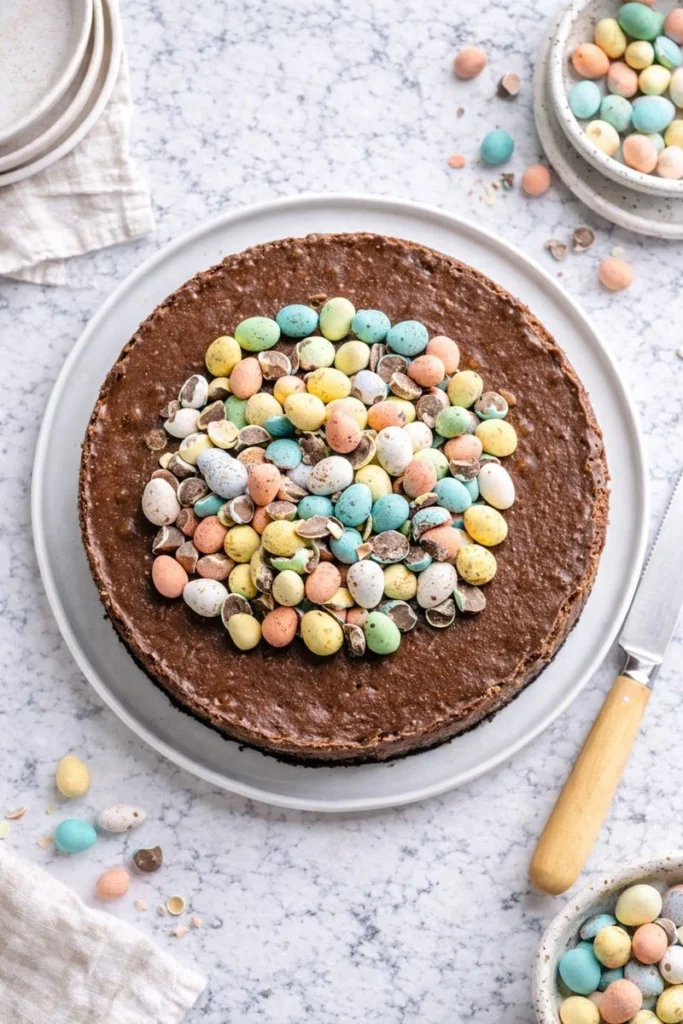 Robin's Egg Easter Cheesecake Bars