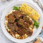 Slow Cooker Garlic Butter Steak Bites
