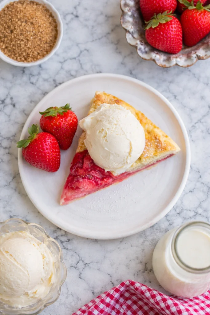 Strawberry Galette