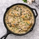 Creamy Garlic Mushroom Chicken