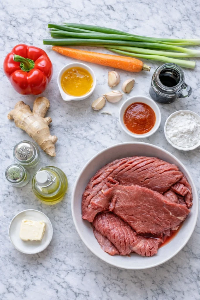 Easy Mongolian Beef Stir Fry