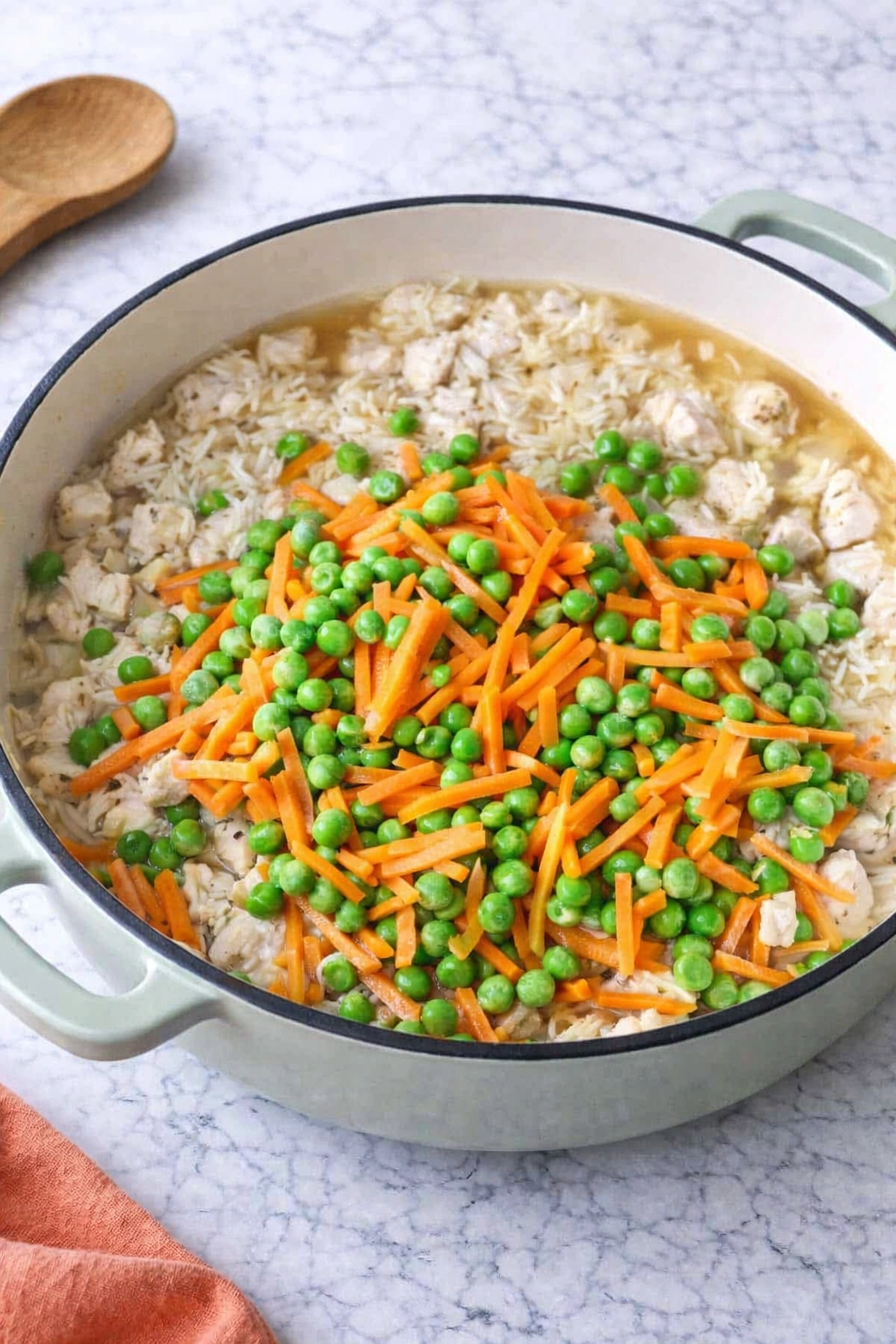 One Pot Chicken and Rice with Vegetables