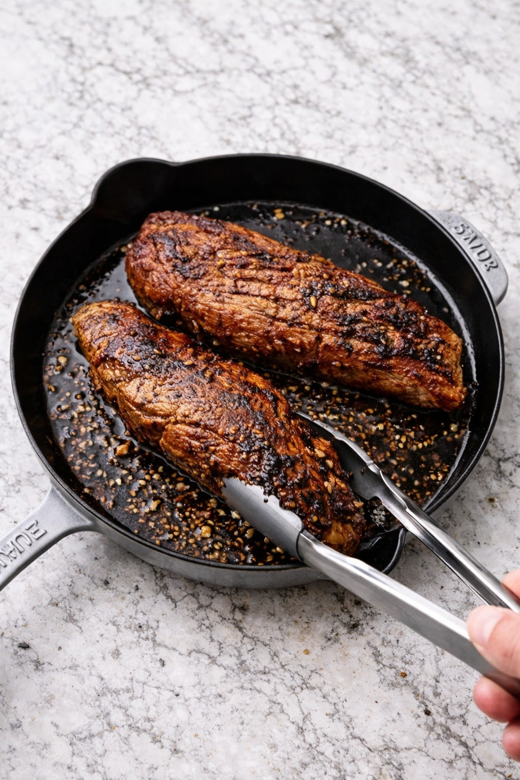 Garlic Butter Baked Pork Tenderloin