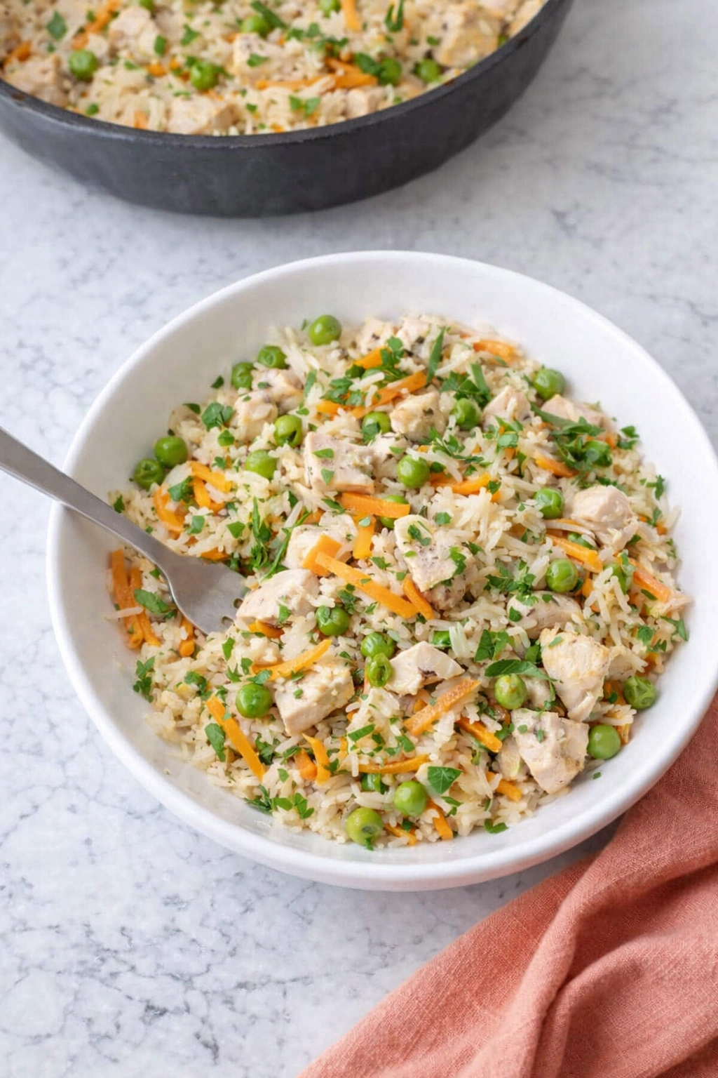 One Pot Chicken and Rice with Vegetables