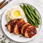 Garlic Butter Baked Pork Tenderloin