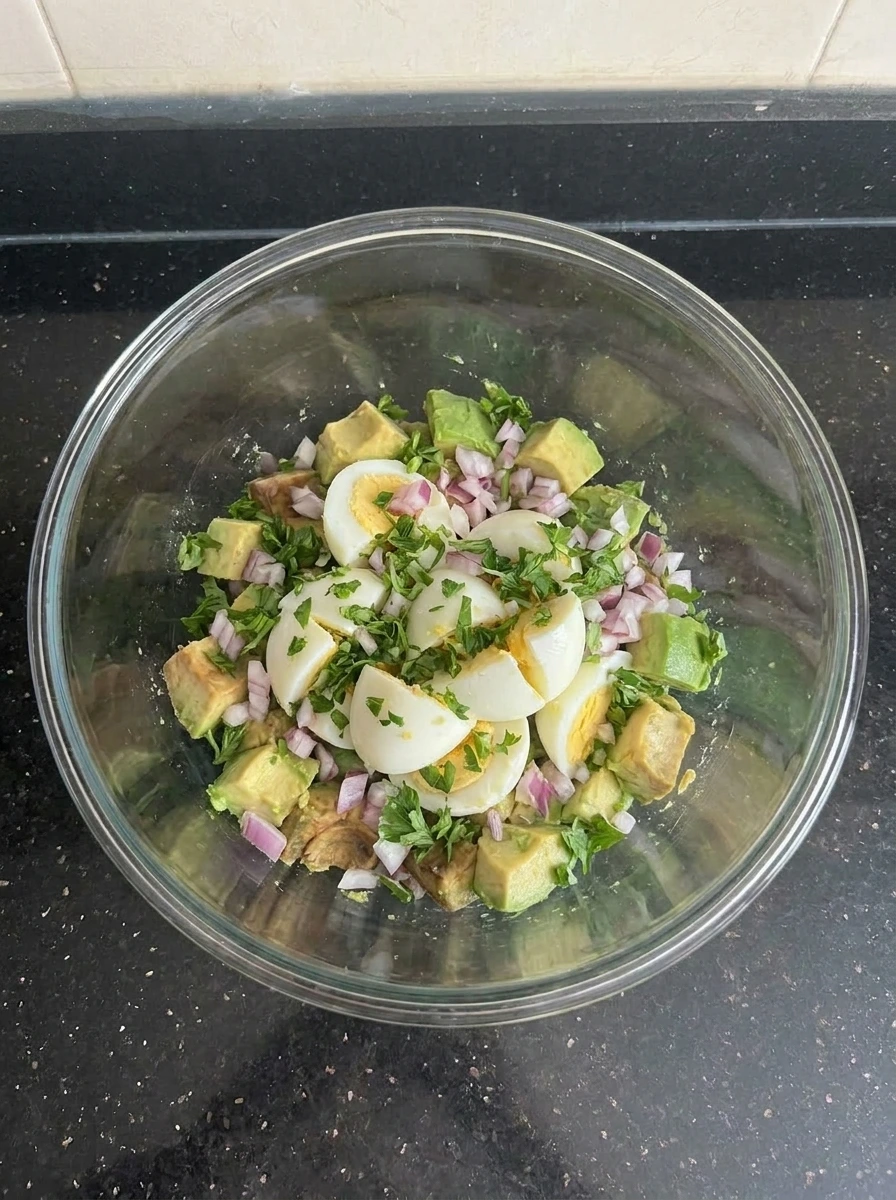 add onion parsley