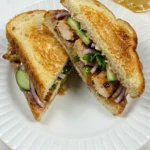 Chicken Torta Sandwich with juicy chicken and avocado