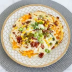 Cowboy Crack Dip cheesy baked appetizer with bacon