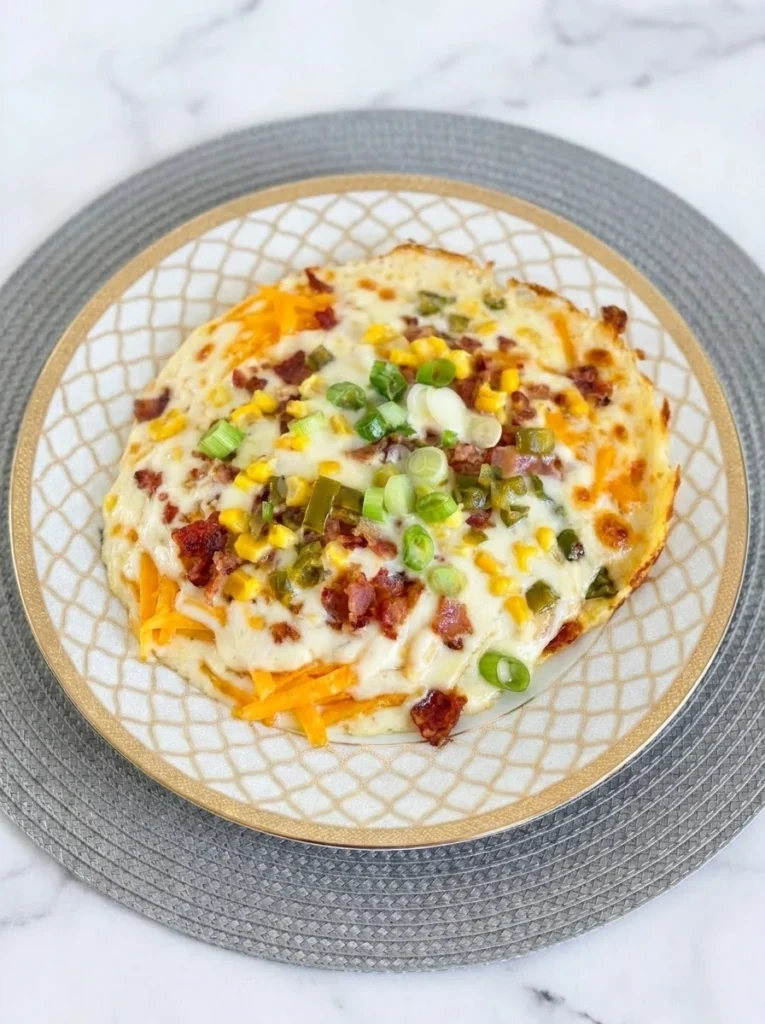 Cowboy Crack Dip cheesy baked appetizer with bacon