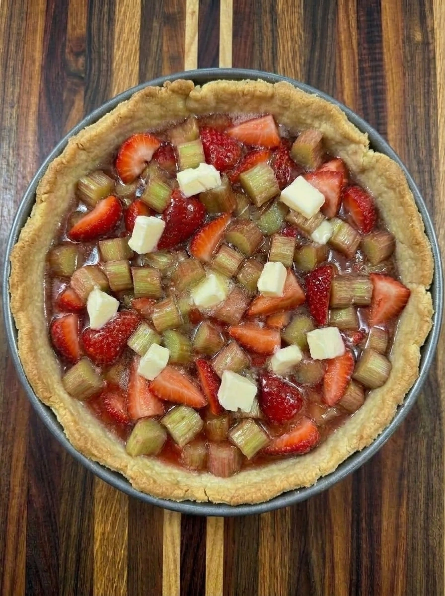 filling pie crust