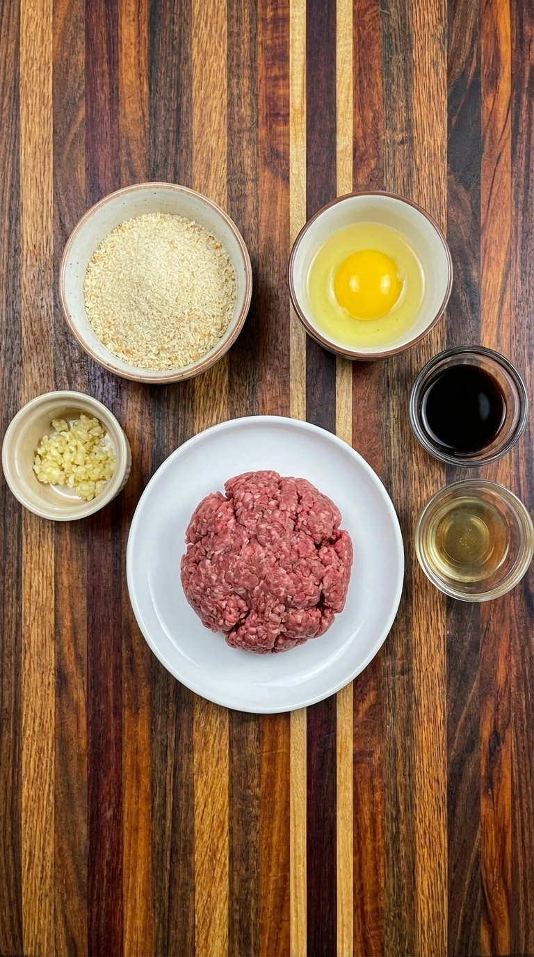 Ingredients for Firecracker Meatballs