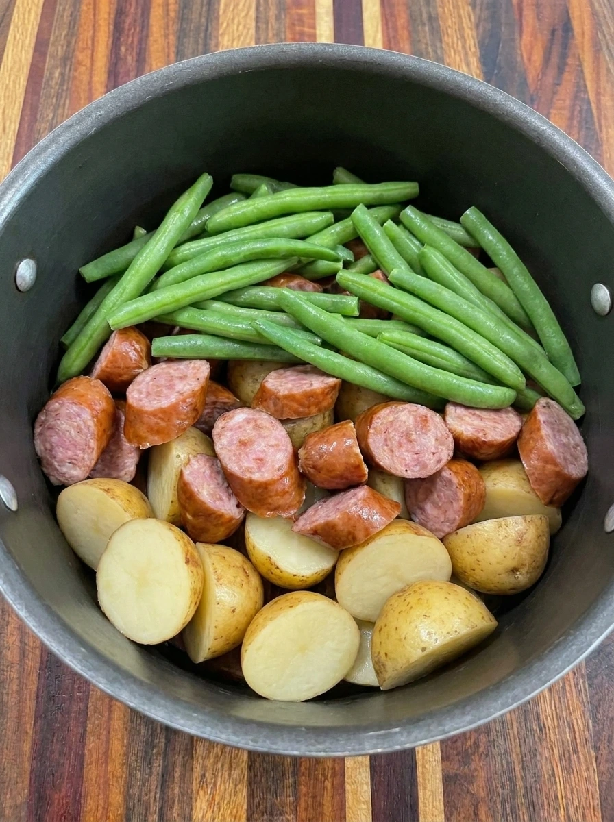 layered crockpot ingredients