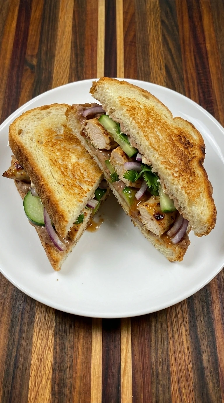 Pressed chicken torta