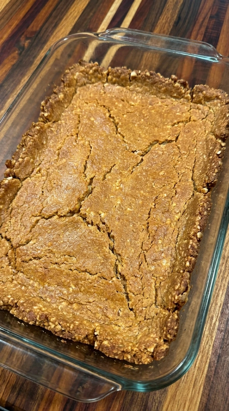 Pressed pretzel crust layer