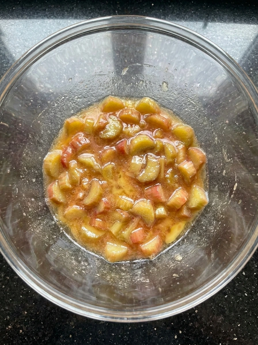 rhubarb filling mixture