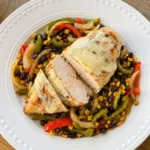 Santa Fe Chicken Foil Packets finished dish