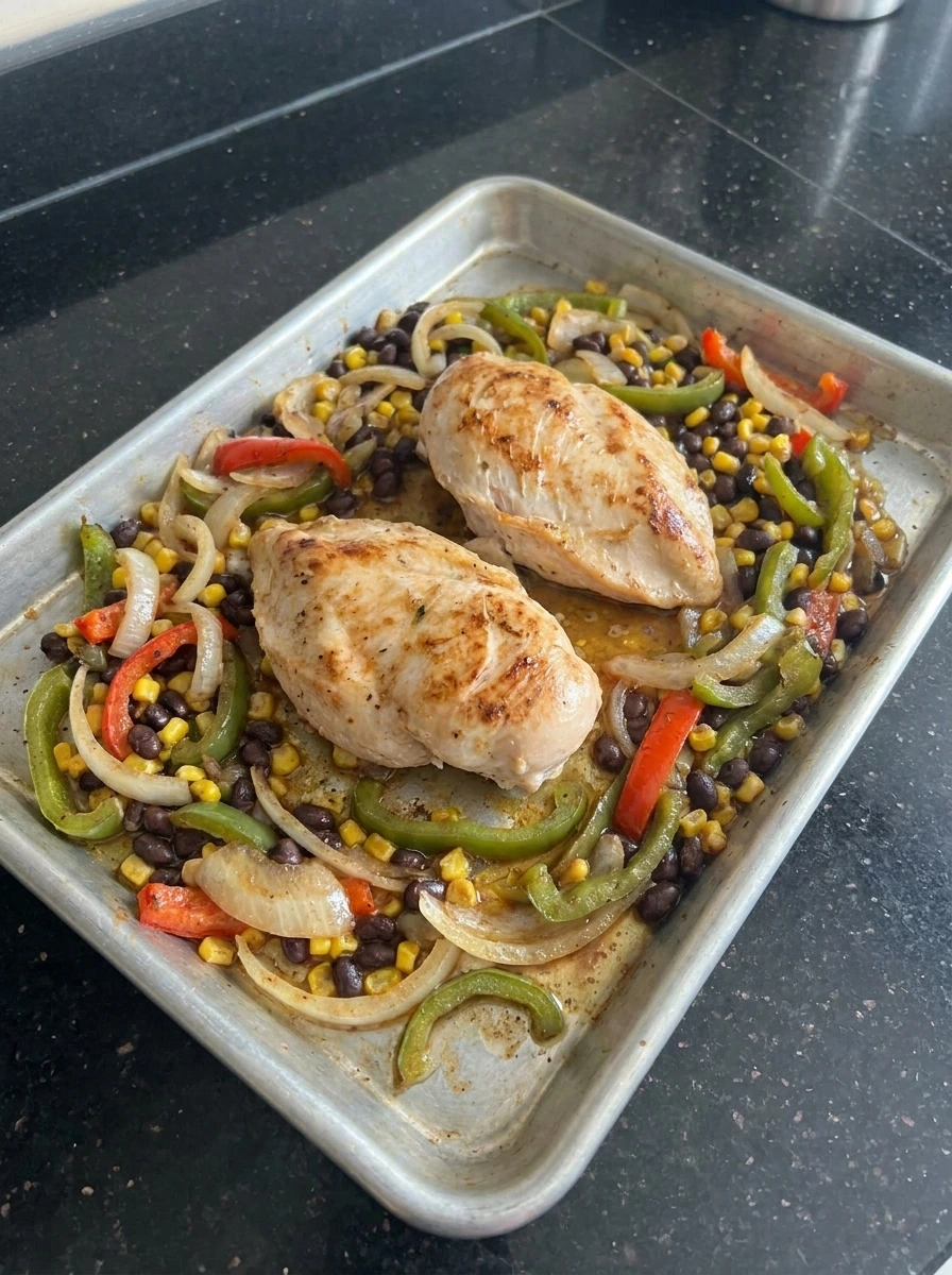 Cooked foil packet contents