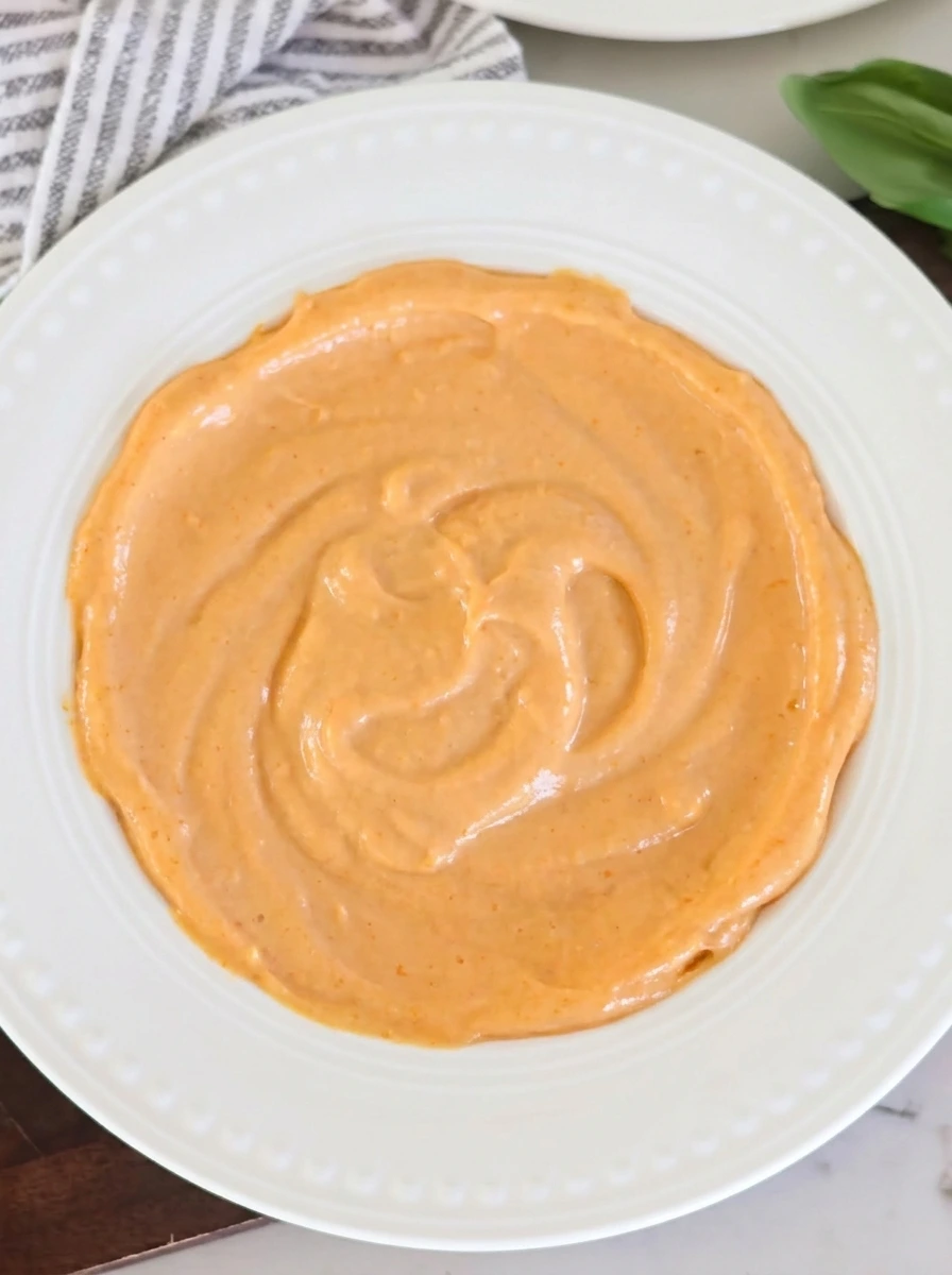 orange creamsicle fruit dip served