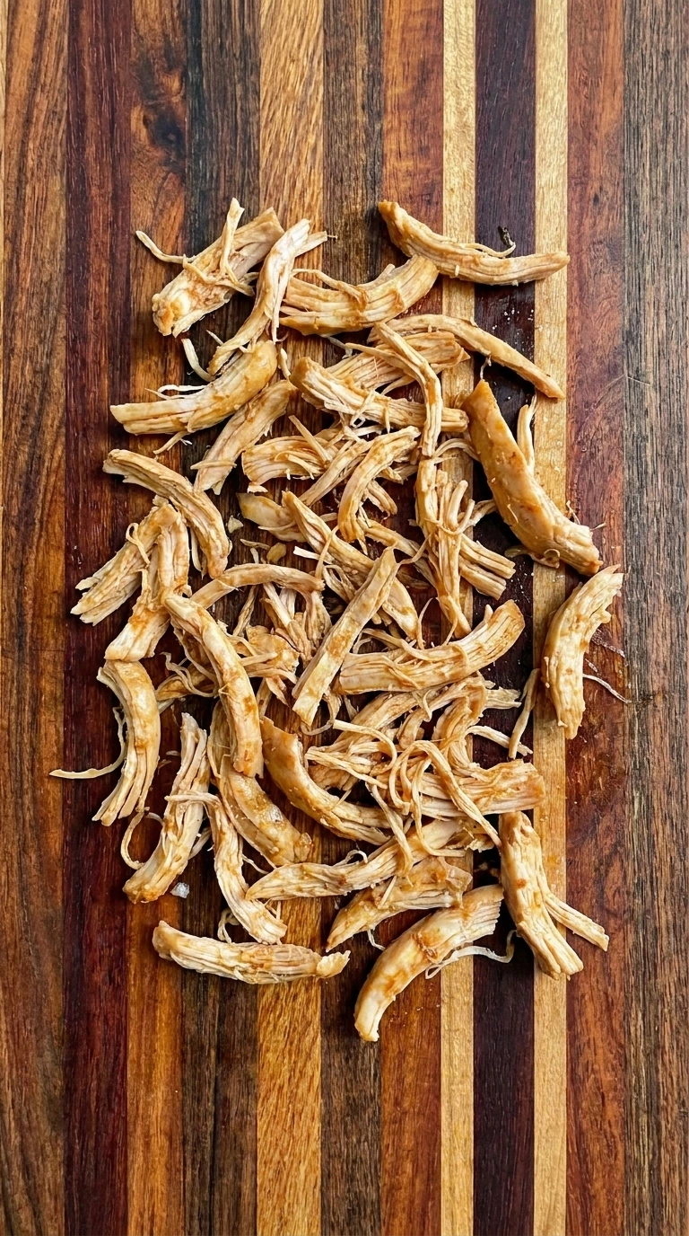 shredded chicken