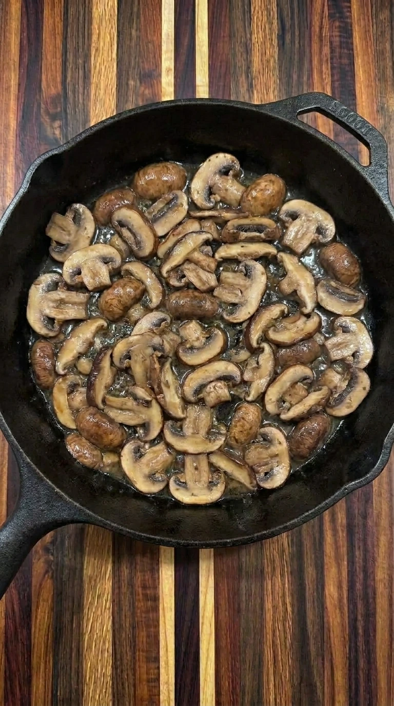 beef with mushrooms and onions