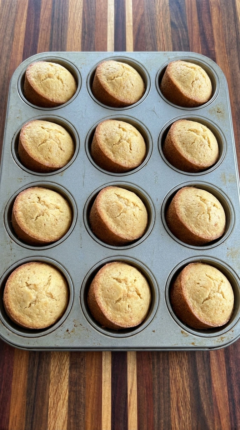 baked mini lemon cakes