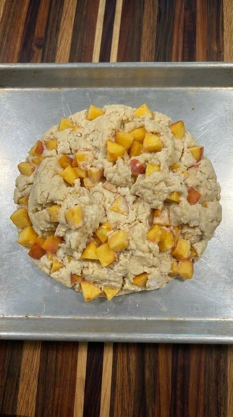 Shaped scone dough