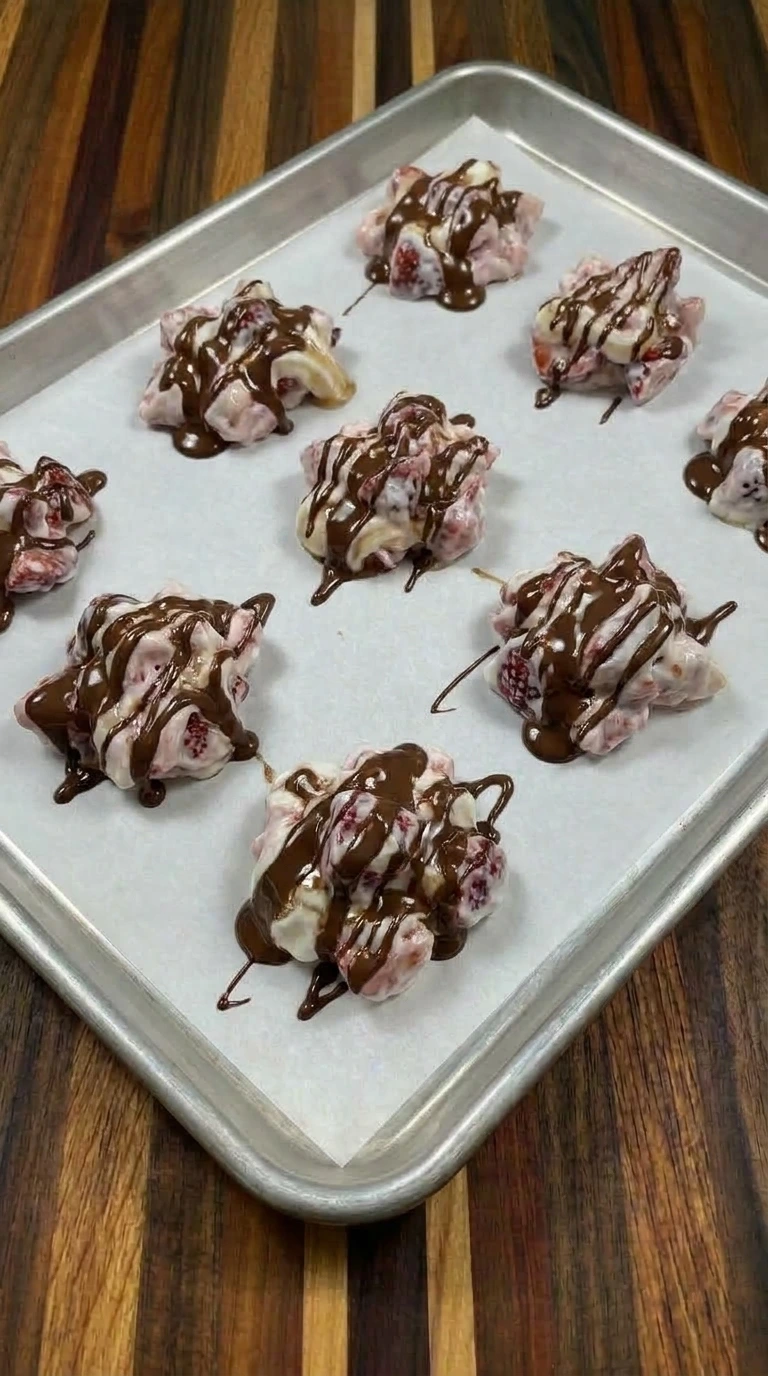 chocolate coated clusters