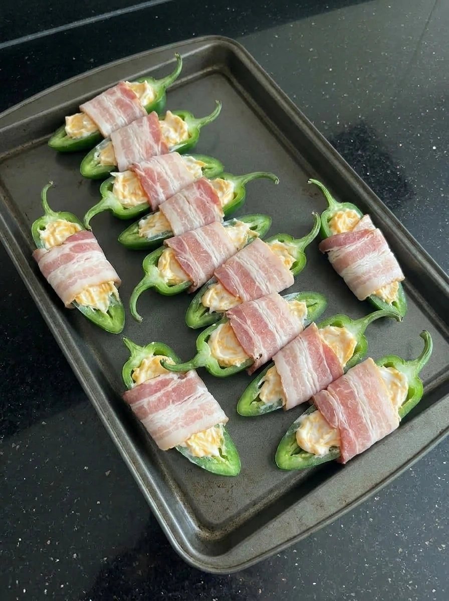 bacon wrapped jalapenos